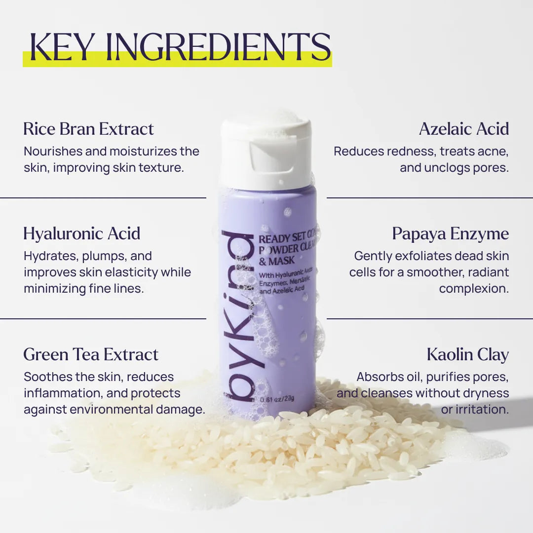 Cleansorb Mask READY SET GLOW POWDER CLEANSER & MASK – By Kind